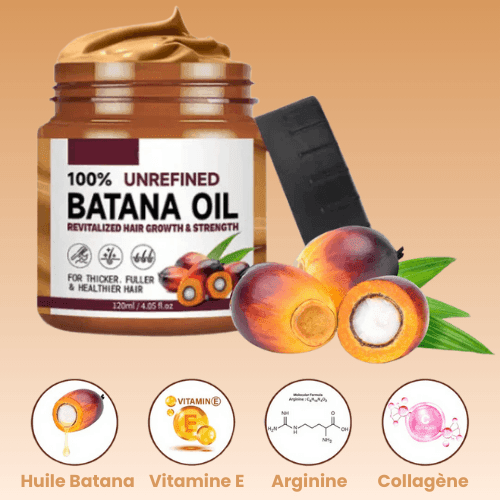 Huile de Batana pour la pousse des cheveux - Prestiglow™