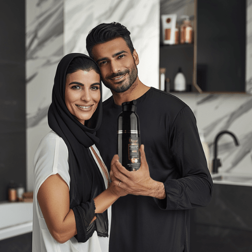 Shampoing Coloration à l'huile d'Argan Marocaine - Prestiglow™