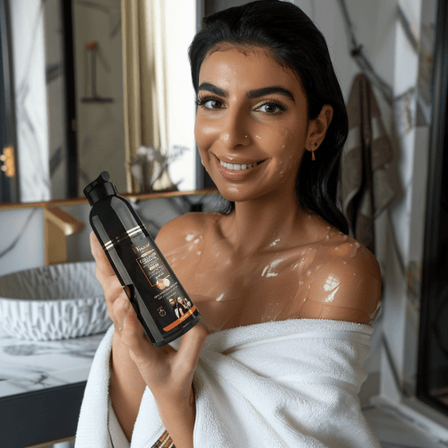Shampoing Coloration à l'huile d'Argan Marocaine - Prestiglow™