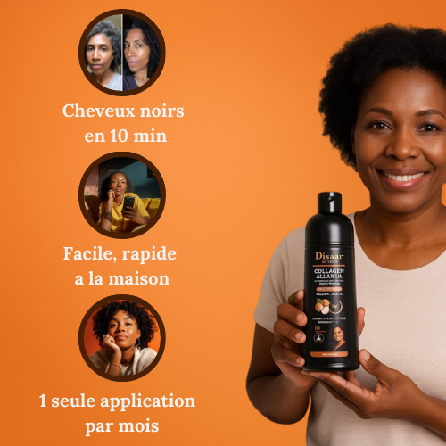 Shampooing coloration à l'huile d'Argan Marocain